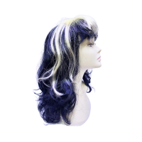 Siyah Altın Renk Cadı Peruğu