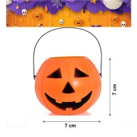 Halloween Balkabağı Mini Şeker Kovası 
