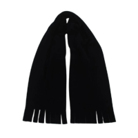 Polar Atkı Polar Kaşkol Siyah Atkı 