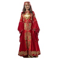 Osmanlı Sultan Kostümü Bindallı Kıyafeti