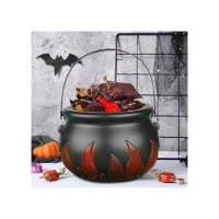 Halloween Cadı Kazanı Ateş Desenli 