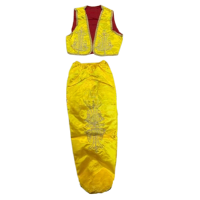 Yelek Şalvar Yöresel Set Sarı Çocuk