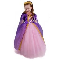 Rapunzel Kostümü Kız Çocuk