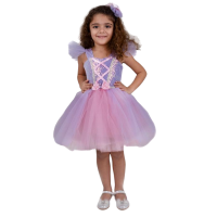 Rapunzel Kostümü Butik Kısa