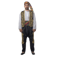 Şerbetçi Kostümü Siyah