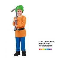 Yedi Cüceler Kostümü Çocuk
