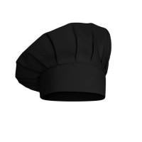 Çocuk Aşçı Şapkası Siyah