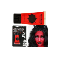 Halloween Yüz Boyama Kırmızı