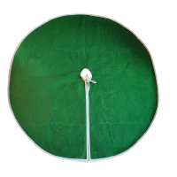 Yılbaşı Çam Ağacı Altı Örtüsü Yeşil Renk 100x100