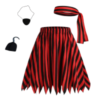 Korsan Etek Bandana Set Yetişkin