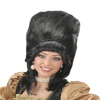 Baroness Siyah Barok Bayan Peruk