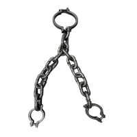 Mahkum Kelepçesi El Boyun Prangası Plastik