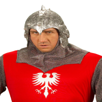 Çivili Savaş Başlığı Savaşcı Miğferi Lateks