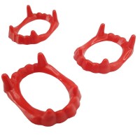 Vampir Dişi Kırmızı 3´lü