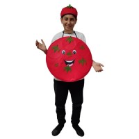 Çeri Domates Kostümü Çocuk