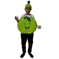 Yeşil Elma Kostümü Çocuk