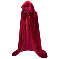 Kapüşonlu Kadife Pelerin Çocuk