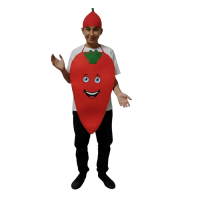 Kırmızı Biber Kostümü Çocuk