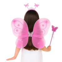 Kelebek Kanat Seti Pembe 