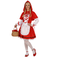Kırmızı Başlıklı Kız Kostümü Yetişkin