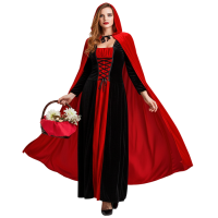 Kırmızı Başlıklı Kız Kostümü Yetişkin