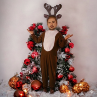 Geyik Kostümü Yetişkin