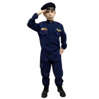 Savaş Uçağı Pilotu Havacı Subay Kostümü Çocuk