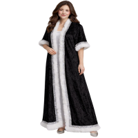 Osmanlı Nedime Sultan Kına Kaftanı Siyah