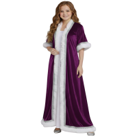 Osmanlı Nedime Sultan Kına Kaftanı Mor Çocuk