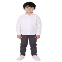 23 Nisan Okul Gösteri Uzun Kol Gömlek Beyaz