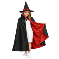 Cadı Pelerin Şapka Set Çocuk