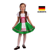 Alman Kostümü Kız Çocuk