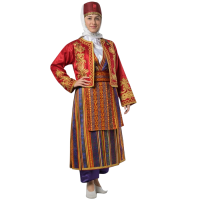 Silifke Yöresel Kıyafeti / Kostümü Yetişkin Bayan