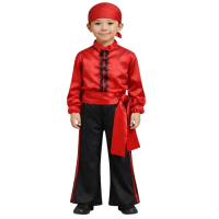 İspanyol Dans Flamenko Kostümü Erkek Çocuk