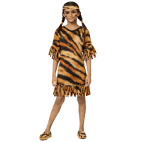Afrikalı Kostümü Kız Çocuk