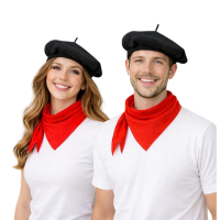 Ressam Şapkası ve Fuları Yetişkin