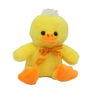 Oturan Ördek Kurdelalı Peluş Oyuncak 20 cm