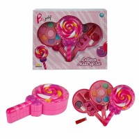 Lolipop Şekilli 2 Katlı Makyaj Güzellik Seti