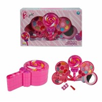 Lolipop Şekilli 4 Katlı Makyaj Güzellik Seti