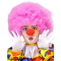 Palyaço Peruğu Pembe Renk