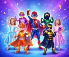 4'lü Banner - Çocuk Kostümleri