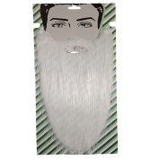 Mega Boy Takma Sakal Beyaz Renk 