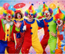 4'lü Banner - Palyaço