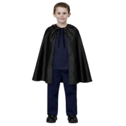 Çocuk Gösteri Pelerini Siyah