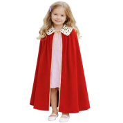 Kraliçe Pelerini Kırmızı Çocuk 