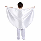 Okul Gösteri Pelerini Beyaz