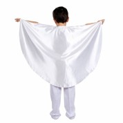 Okul Gösteri Pelerini Beyaz