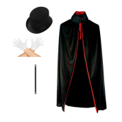 Sihirbaz Pelerin Set Çocuk