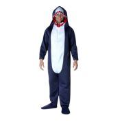 Köpek Balığı Kostümü Yetişkin