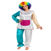 Palyaço Kostümü İkili Alt Üst Takım